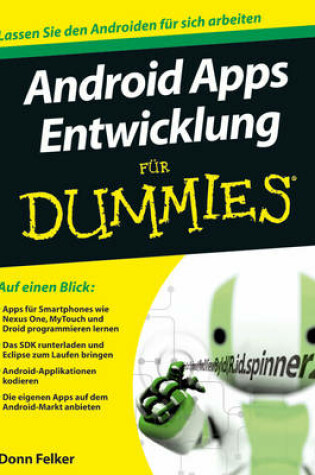 Cover of Android Apps Entwicklung Fur Dummies