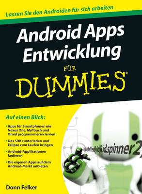 Book cover for Android Apps Entwicklung Fur Dummies