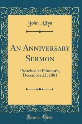 Cover of An Anniversary Sermon