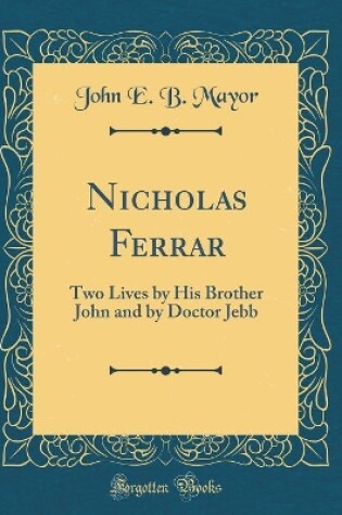 Cover of Nicholas Ferrar