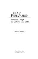 Book cover for Era of Persuasion