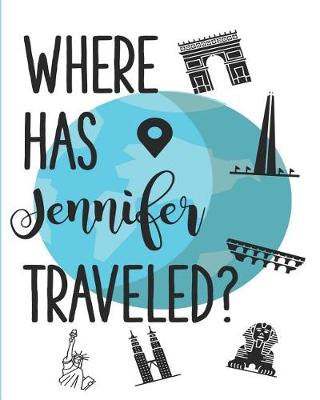 Book cover for Where Has Jennifer Traveled?