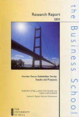 Book cover for Humber Forum Stakeholder Survey