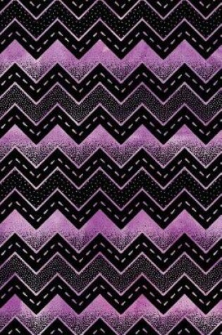 Cover of Journal Notebook Dot Dash Zigzag Pattern 9