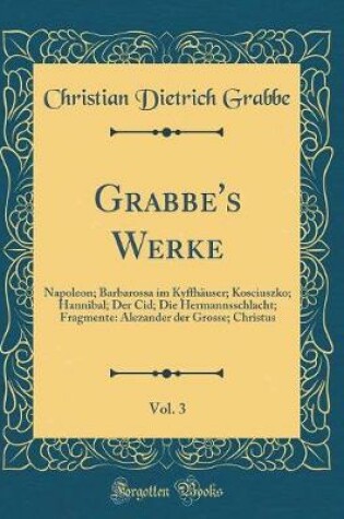 Cover of Grabbe's Werke, Vol. 3