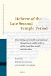 Book cover for Hebrew of the Late Second Temple Period