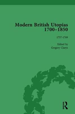 Book cover for Modern British Utopias, 1700-1850 Vol 3