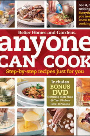 Cover of "Better Homes and Gardens" Anyone Can Cook