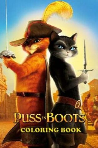 Cover of Puss in Boots Coloring Book