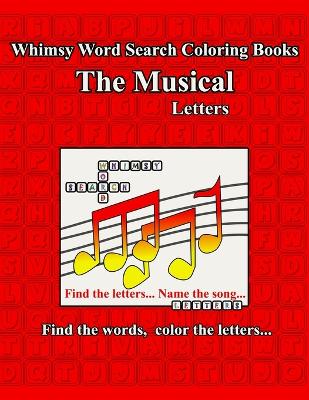 Book cover for Whimsy Word Search, The Musical