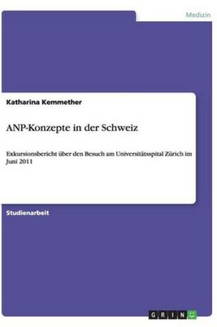 Cover of ANP-Konzepte in der Schweiz