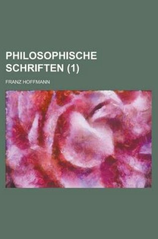 Cover of Philosophische Schriften (1)