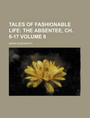 Book cover for Tales of Fashionable Life Volume 6