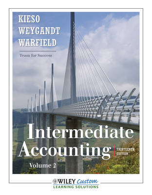 Book cover for Intermediate Accounting, Volume 2