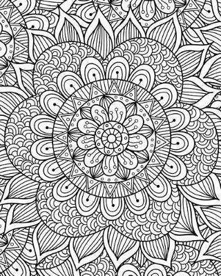 Cover of Journal Notebook Mandala Pattern 2