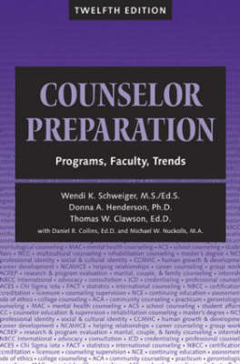 Book cover for Counselor Preparation