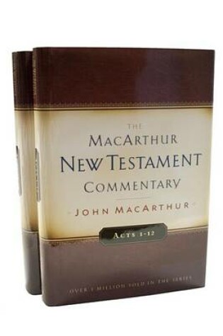 Cover of Acts 1-28 MacArthur New Testament Commentary Two Volume Set
