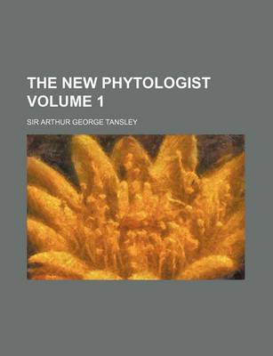 Book cover for The New Phytologist Volume 1