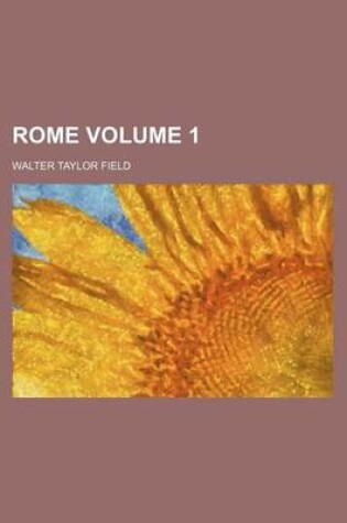 Cover of Rome Volume 1