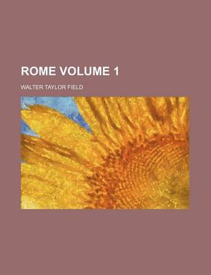 Book cover for Rome Volume 1