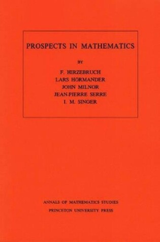 Cover of Prospects in Mathematics. (AM-70), Volume 70