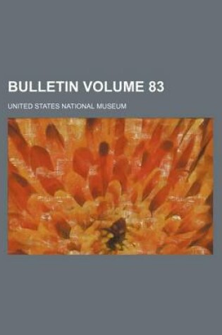 Cover of Bulletin Volume 83