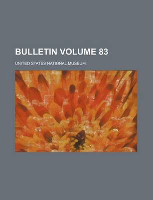 Book cover for Bulletin Volume 83