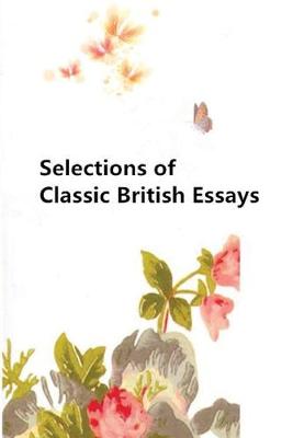 Book cover for Selections of Classic British Essays