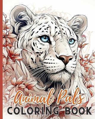 Book cover for Animal Pals Coloring Book