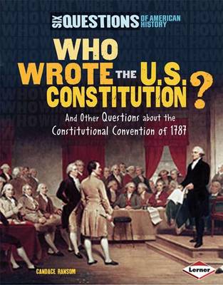 Book cover for Who Wrote the U.S. Constitution?