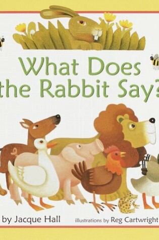 Cover of What Does the Rabbit Say?