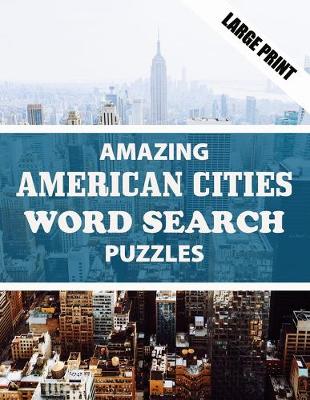 Book cover for Amazing American Cities Word Search Puzzle