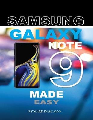 Book cover for Samsung Galaxy Note 9: Made Easy