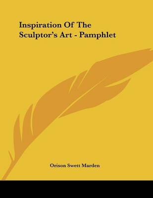 Book cover for Inspiration of the Sculptor's Art - Pamphlet