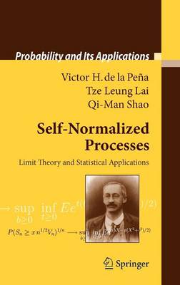 Cover of Self-Normalized Processes