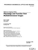 Cover of Physiology and Function From Multidimensional Images