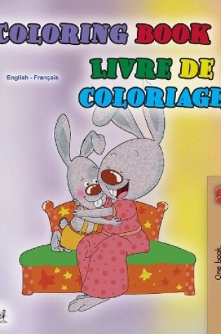 Cover of Coloring book #1 (English French Bilingual edition)