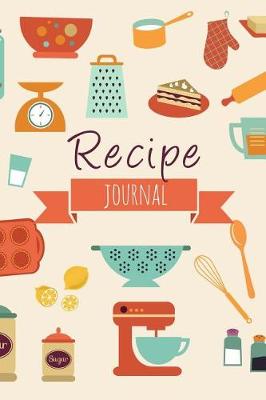 Book cover for Recipe Journal