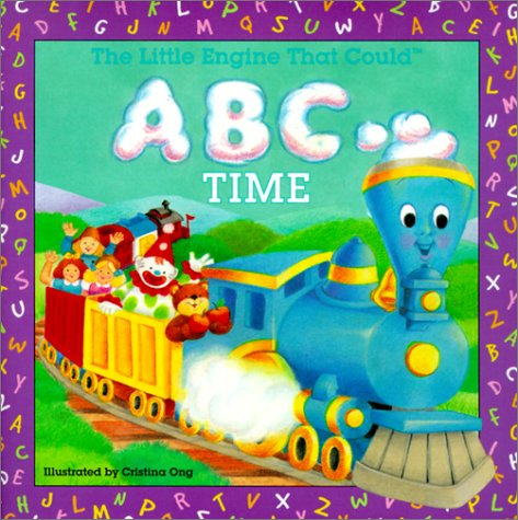 Book cover for Little Engine That Could ABC Time