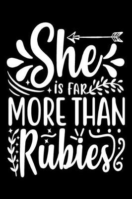 Book cover for She is Far More Than Rubies