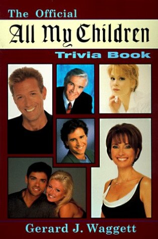 Cover of The Official All My Children Trivia Book
