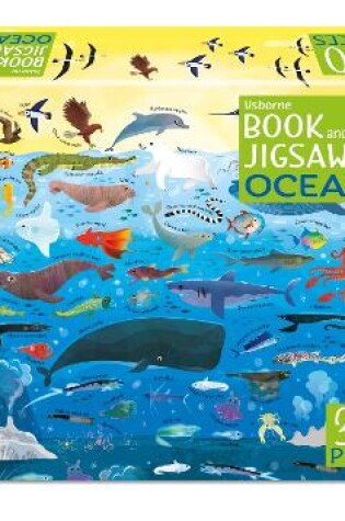Cover of Usborne Book and Jigsaw Oceans