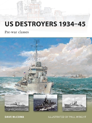 Book cover for US Destroyers 1934-45