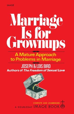 Book cover for Marriage Is for Grownups