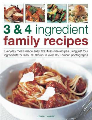 Book cover for 3 & 4 Ingredient Family Recipes
