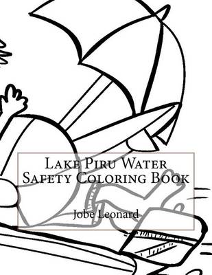 Book cover for Lake Piru Water Safety Coloring Book