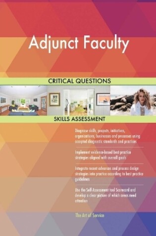 Cover of Adjunct Faculty Critical Questions Skills Assessment