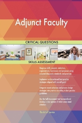 Book cover for Adjunct Faculty Critical Questions Skills Assessment