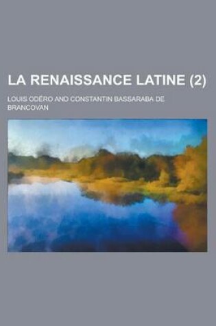 Cover of La Renaissance Latine (2)