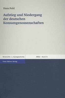 Cover of Aufstieg Und Niedergang der Deutschen Konsumgenossenschaften